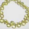 This listing is for the 1 strand of AAA Quality Lemon Quartz Faceted Heart briolettes in size of 5 mm approx,,Length: 8.5 inch